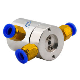 Gas Slip Ring Hybrid Rotary Union Joint with Compact Design