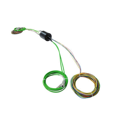 6A Current 0~10rpm Rotary Slip Ring with φ38mm Vias for Automation Equipment