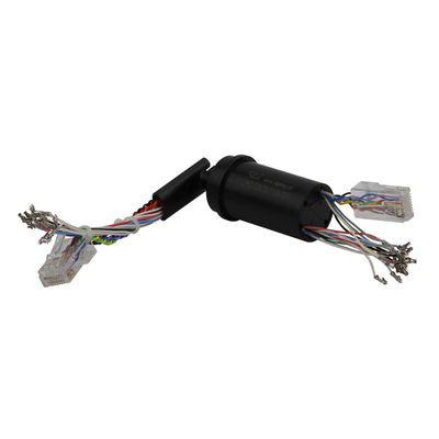 Gigabit Ethernet Capsule Electrical Slip Ring Trasferimento di corrente e segnale