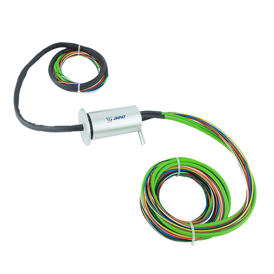 Resistenza all'isolamento Potenza ≥ 1000MΩ 1000VDC Slipring con circuiti Ethernet 2×10A 4×5A 2×100Mbps