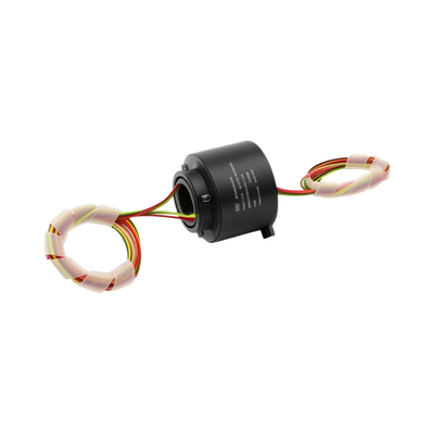 Anello collettore a foro passante a 6 circuiti 2000 RPM 240VAC Contatti in oro