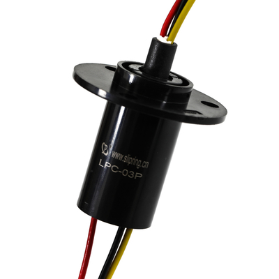 Anelli di scivolamento per turbine eoliche di tipo mini, 3 circuiti 10A Lunghezza capsula 42,53 mm, per pannello CCTV