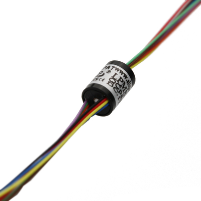 Capsula a 8 circuiti Anello Collettore 1A 240VAC/DC Metallo Prezioso