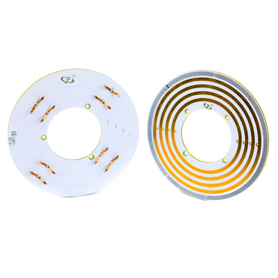4 circuiti 5A Pancake Slip Ring con buco di 40 mm per automazione industriale e attrezzature mediche