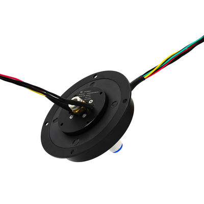 JINPAT Pancake Slip Ring con 10 circuiti 5A per circuito e 220VDC/AC voltage rating per applicazioni industriali