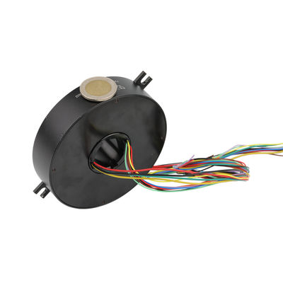 4/8 Circuiti Pancake Slip Ring con tensione nominale 220VDC/AC e corrente nominale 5A/2A
